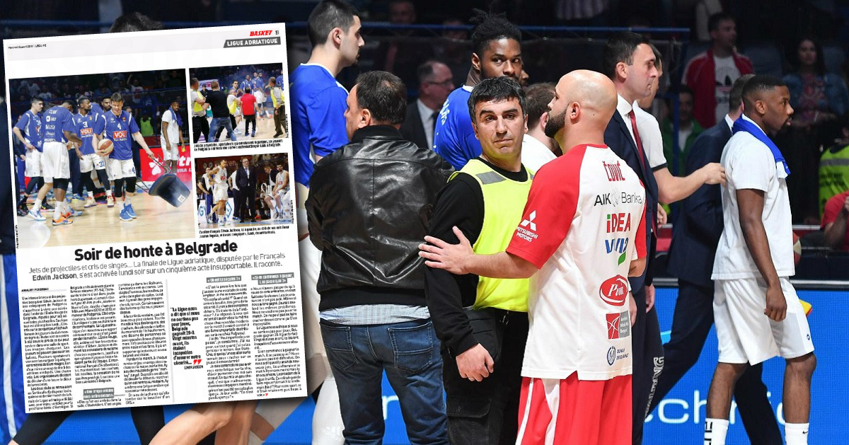 L'Equipe: Sramotna večer u Beogradu