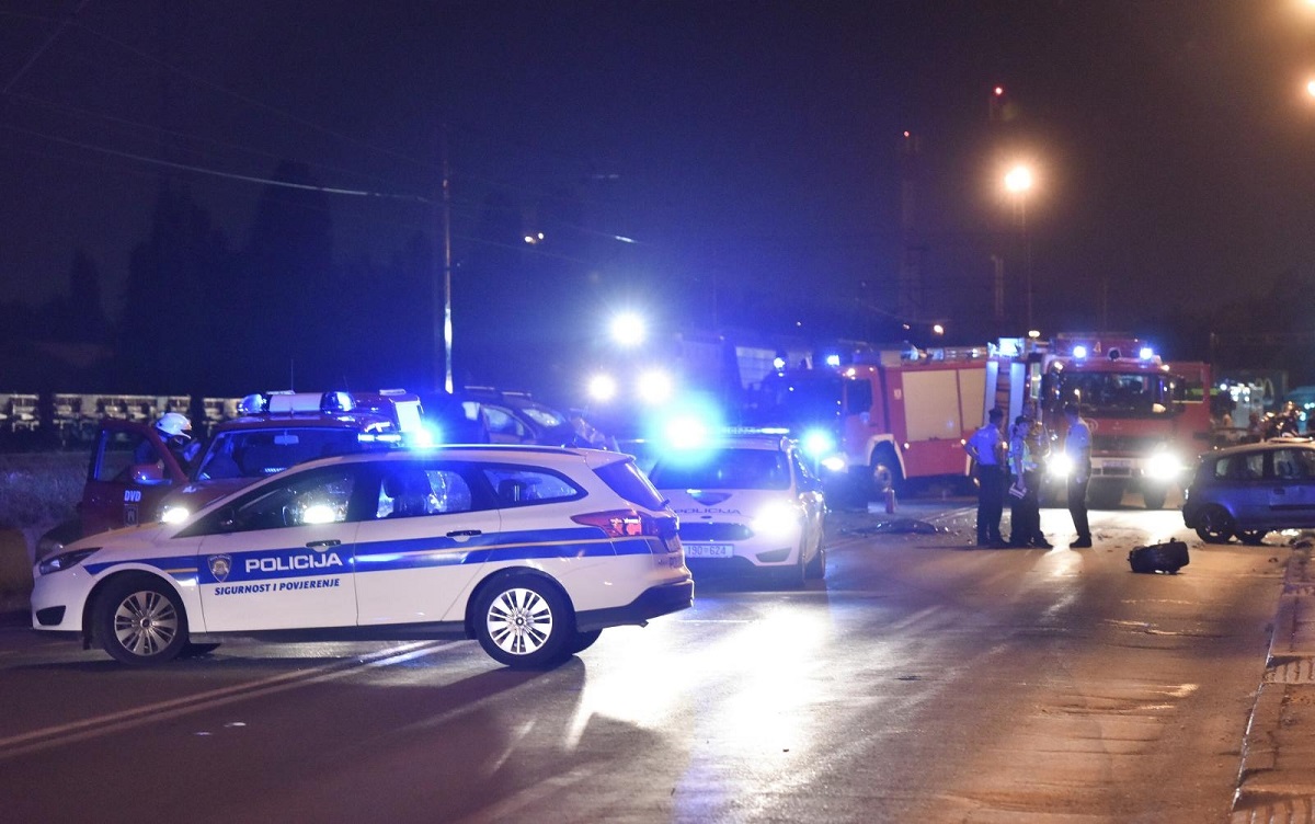 Pijane vozile po Rijeci, zabijale se u automobile i betonski zid