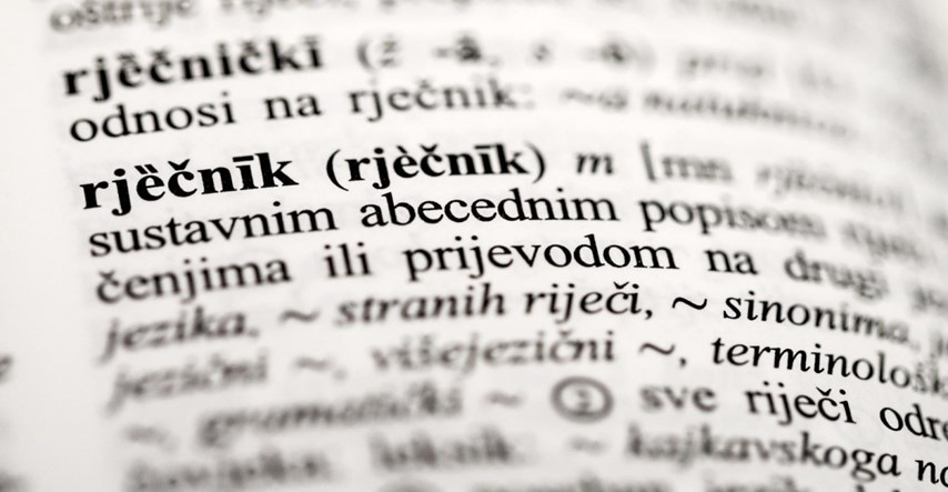 Ovo su tri nove riječi u hrvatskom jeziku