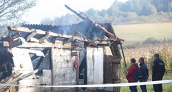 VIDEO Izgorjela drvena kuća kod Karlovca, poginuo starac