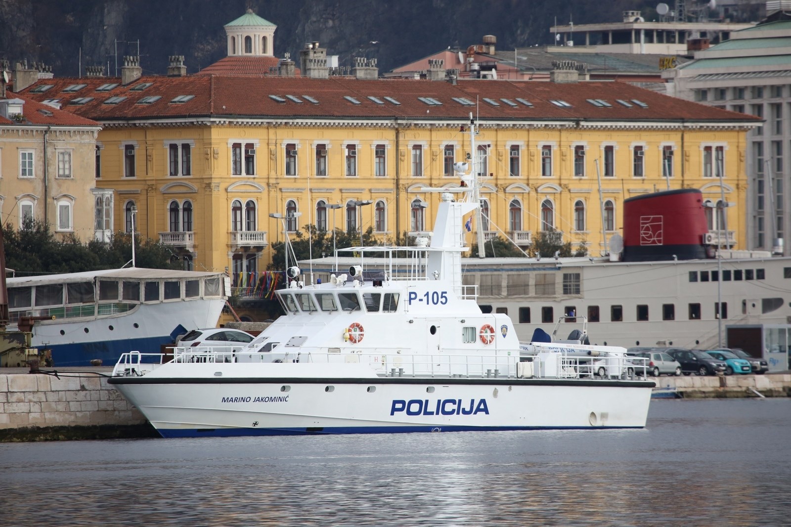 U Šibenik se vratio policijski brod koji je bio u akciji nad migrantima u Grčkoj