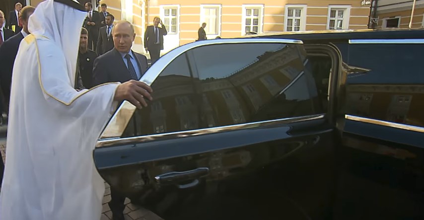 VIDEO Putin demonstrirao rusku limuzinu princu Abu Dhabija