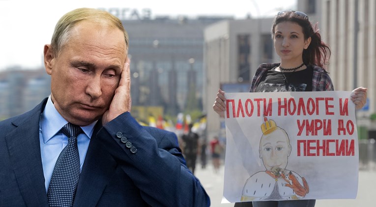 Putinu zbog penzija drastično pala popularnost, sad se pokušava izvući