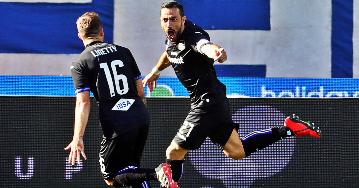 Veteran Quagliarella donio pobjedu Sampdoriji i izjednačio se s Ronaldom