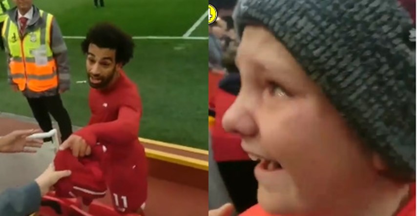 VIDEO Salah fantastičnim potezom rasplakao malenog navijača