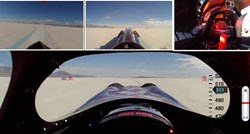 Ide preko 800 km/h: Pogledajte kako ubrzava najbrži auto s pogonom na kotače