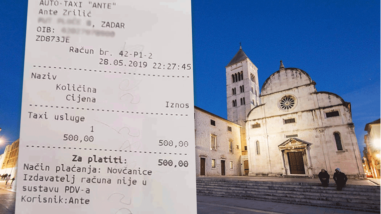 Zadarski taksist naplatio turistu 500 kuna vožnju od aerodroma do grada