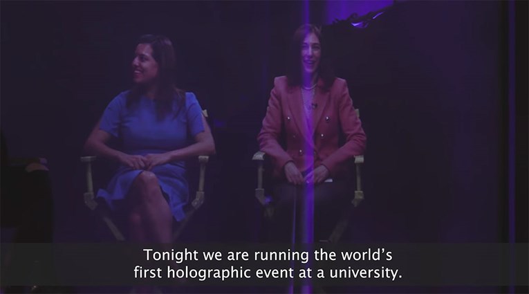 VIDEO Hologram podučava studente na londonskom sveučilištu