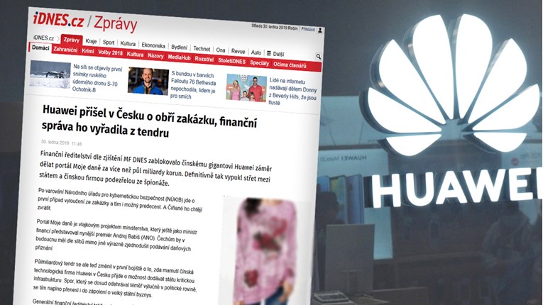 Česi isključili Huawei iz javnog natječaja