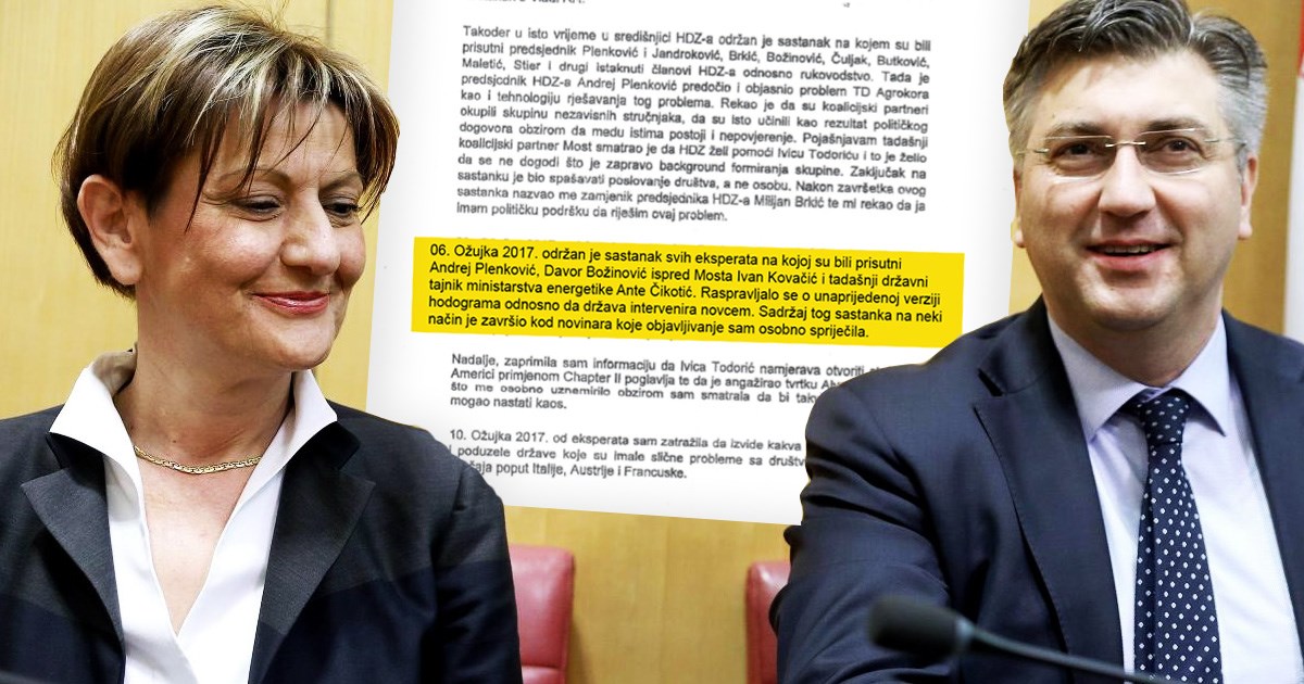 Dalić priznala da vlada cenzurira: "Osobno sam spriječila objave u medijima"