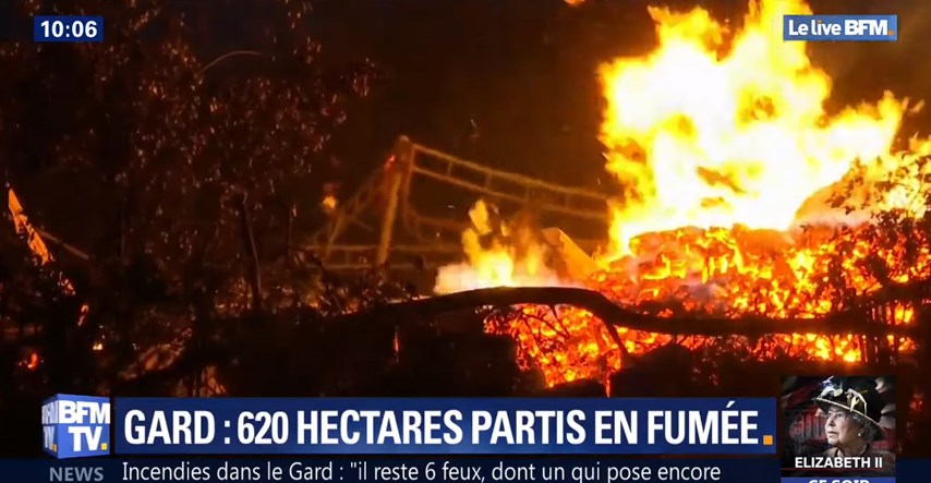 U Francuskoj gorjele kuće: 700 vatrogasaca borilo se s vatrom