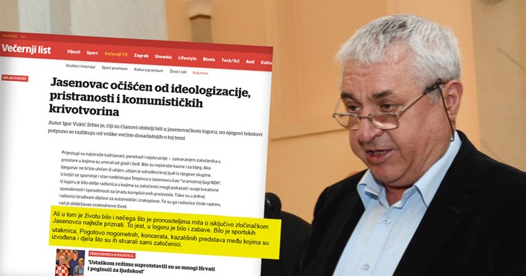 Večernji list objavio sramotan tekst o Jasenovcu: "U logoru je bilo zabave"