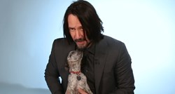 Keanu Reeves obožava pse, a ovaj intervju je dao okružen slatkim štencima