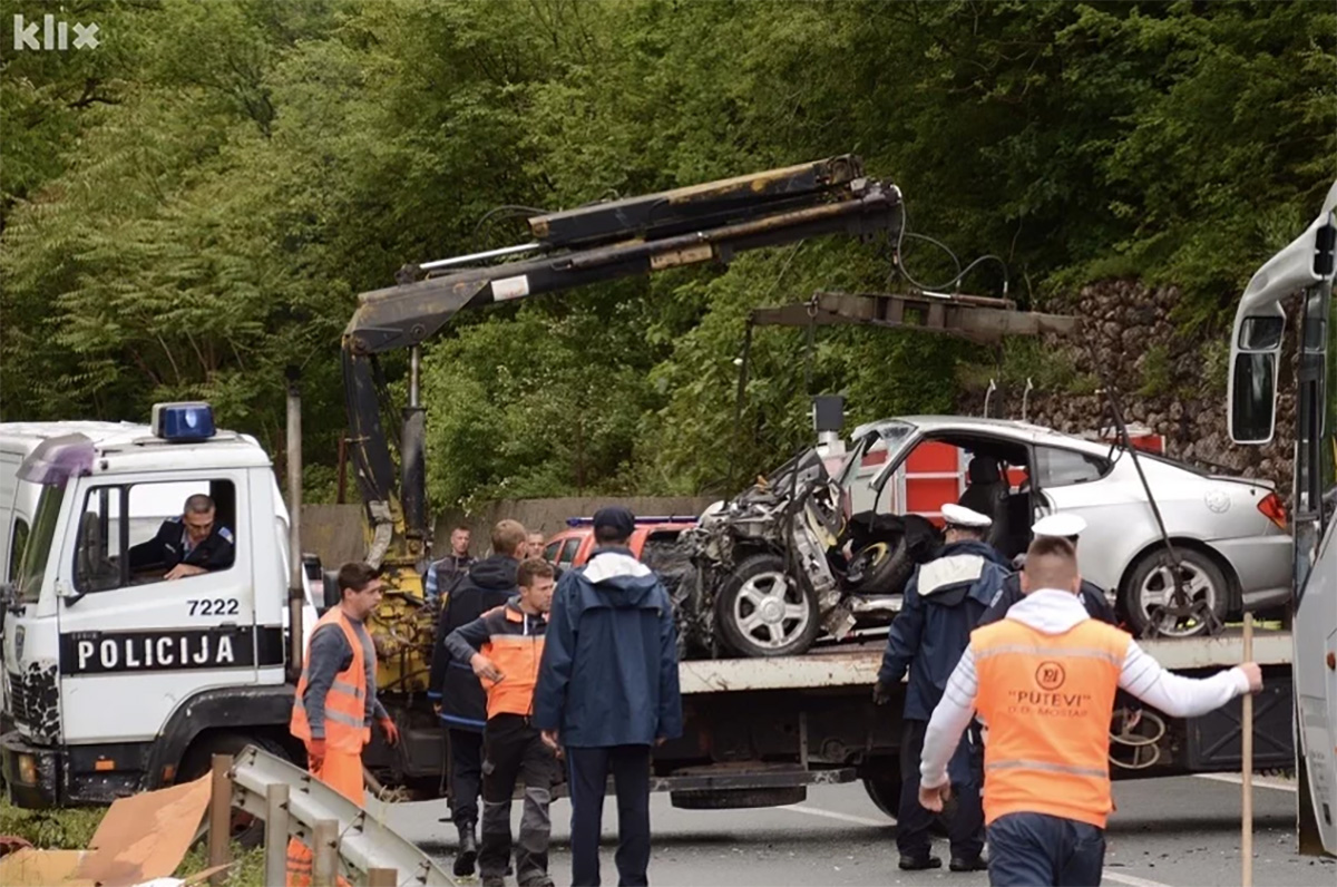 Uhićen muškarac koji je snimao stravičnu nesreću u BiH