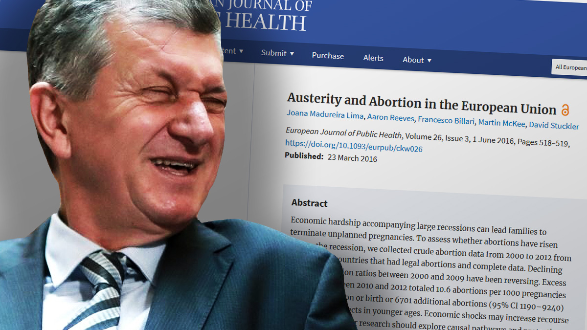 Index pomaže Kujundžiću: Online je dostupna hrpa stručnih analiza o pobačaju