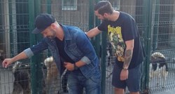 Prije koncerta dečki iz benda Vatra posjetili su napuštene životinje u skloništu Lič