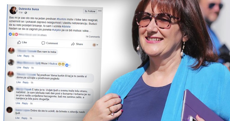 Dubravka Šuica se opet oglasila: Bio je to predivan #burkini motiv