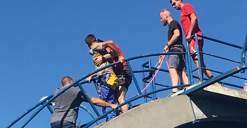 U Karlovcu se pijan popeo na skakaonicu od 10 metara. Spasili ga GSS-ovci