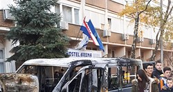 Huligani u Zagrebu zapalili kombi. Njime su djeca iz Vodica došla na turnir