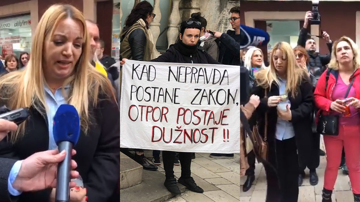 VIDEO Prosvjed zbog "Daruvarca", Lorenina majka plakala: "Kakav je miris krvi?"