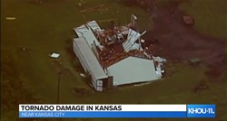 Dvadeset tornada poharalo Kansas: Oštećene kuće, iščupana stabla...
