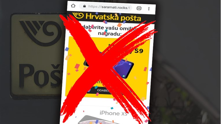 Ne nasjedajte! Hrvatska pošta ne dijeli mobitele na nagradnoj igri