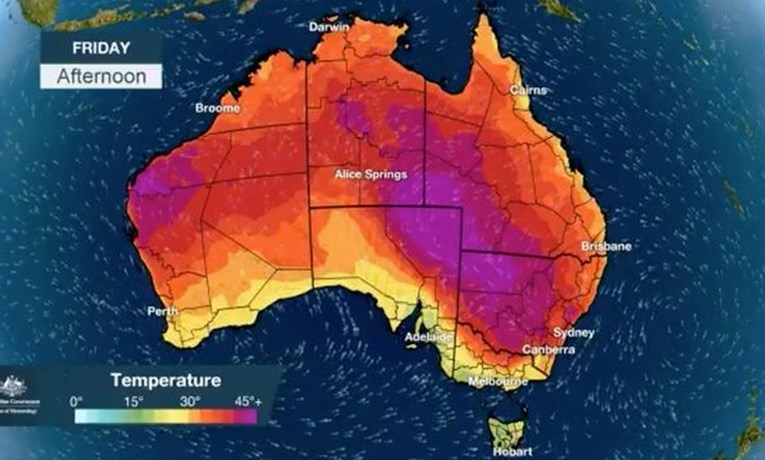 U Australiji padaju toplinski rekordi. Od vrućine se tope ceste