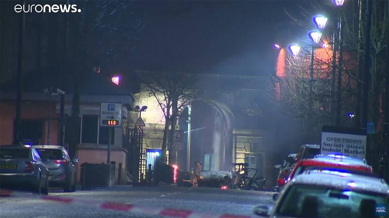 Dvoje uhićenih zbog eksplozije u Londonderryju