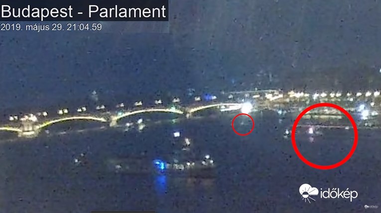 Kamera s hotela ulovila trenutak sudara na Dunavu