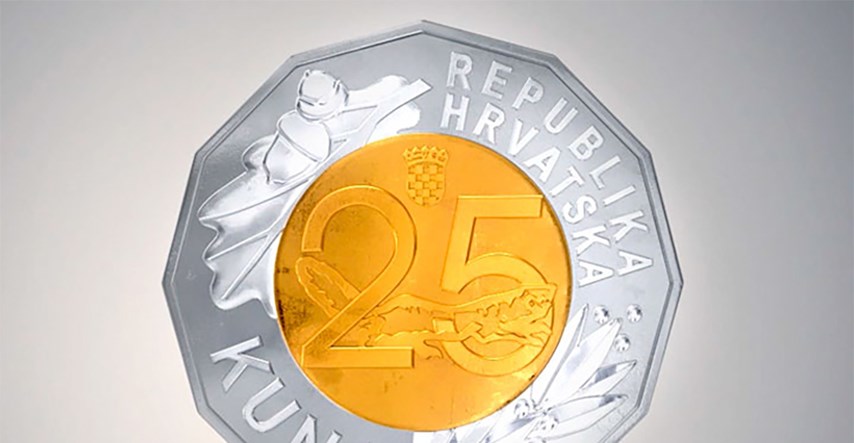 Povodom 25 godina kune izdana je i kovanica od 25 kuna, pogledajte kako izgleda