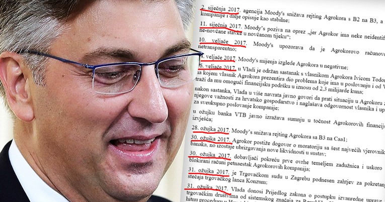 Andrej Plenković je lagao o sastancima vlade s Todorićem