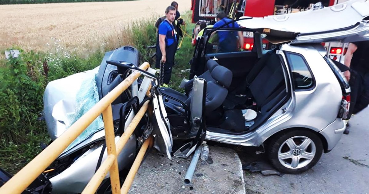 Kod Kutjeva nastradalo pet djevojaka, auto je toliko uništen da je čudo da su preživjele