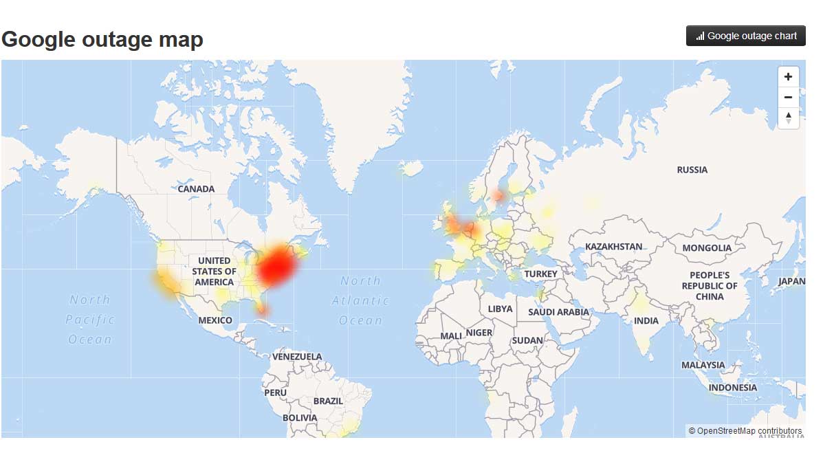 YouTube, Analytics i još neki Googleovi servisi ne rade diljem svijeta