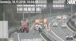 Na autocesti od Karlovca prema Zagrebu poginula jedna osoba