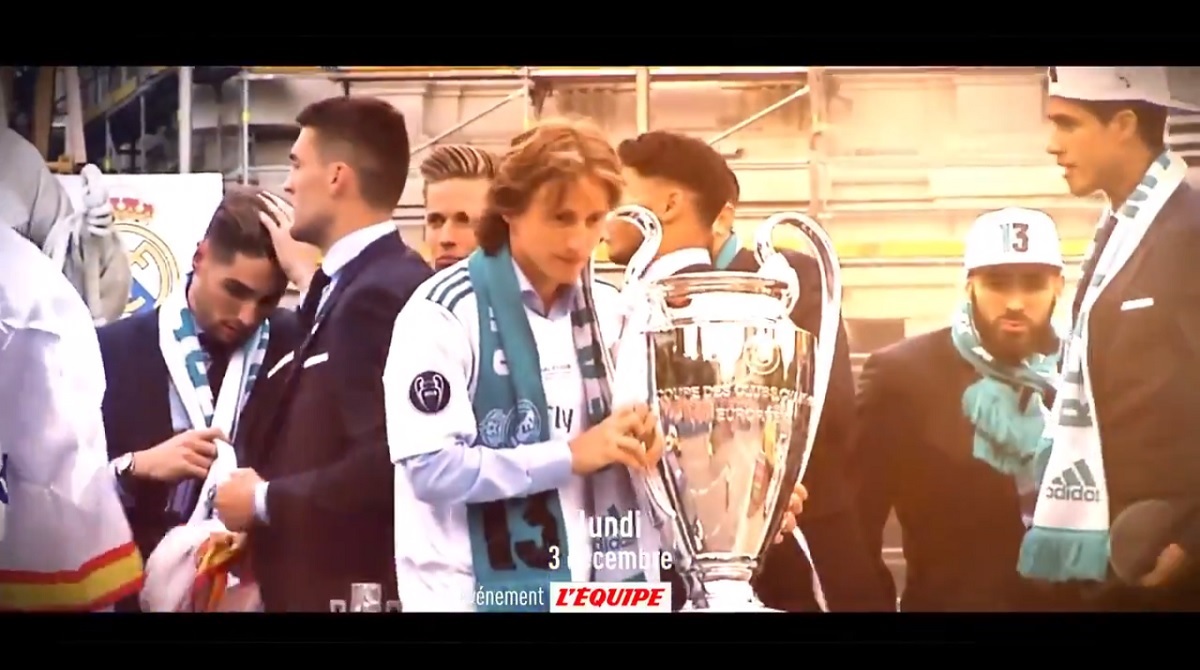L'Équipeov video uoči Zlatne lopte izaziva reakcije: Modrić iza dva Francuza