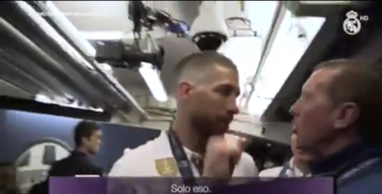 VIDEO Objavljen trenutak kad su Ramosu rekli da mora na doping kontrolu