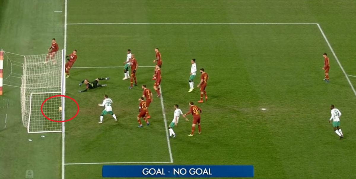 Videotehnologija zakazala: Sassuolu protiv Rome poništen regularan gol