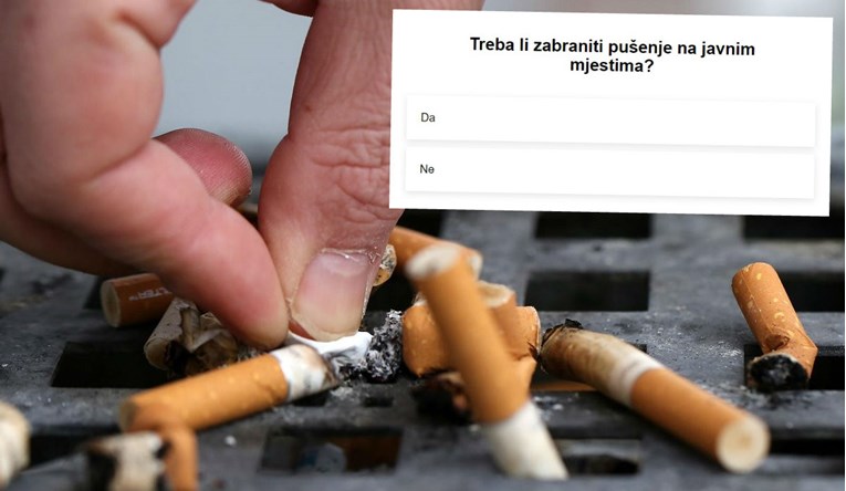ANKETA Treba li zabraniti pušenje na ulicama?