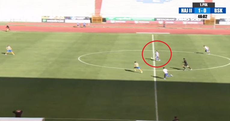 VIDEO Mladi hajdukovac zabio fenomenalan pogodak s polovice terena