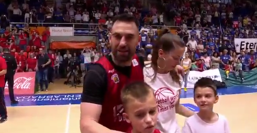 VIDEO Jedan od najomiljenijih hrvatskih košarkaša oprostio se sa stilom