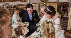 Princeza Eugenie objavila opuštenu fotku s vjenčanja, mala Charlotte ukrala show