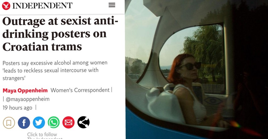 Svjetski mediji pišu o seksističkim plakatima u ZET-ovim tramvajima