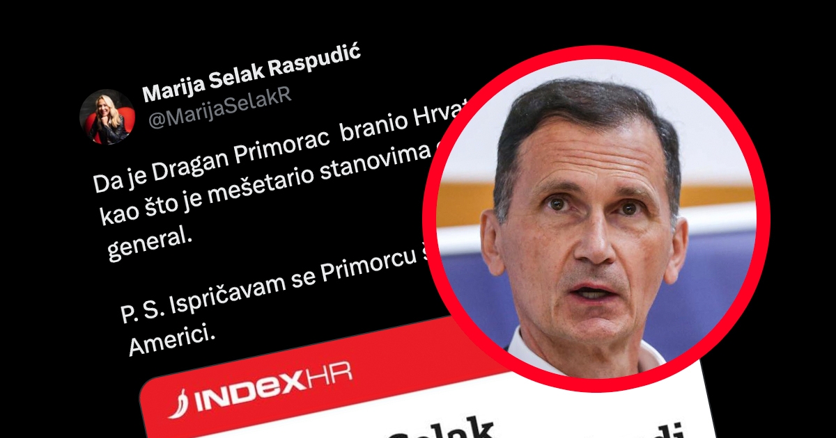Marija Selak Raspudić: Ispričavam se Primorcu što je rat proveo u Americi