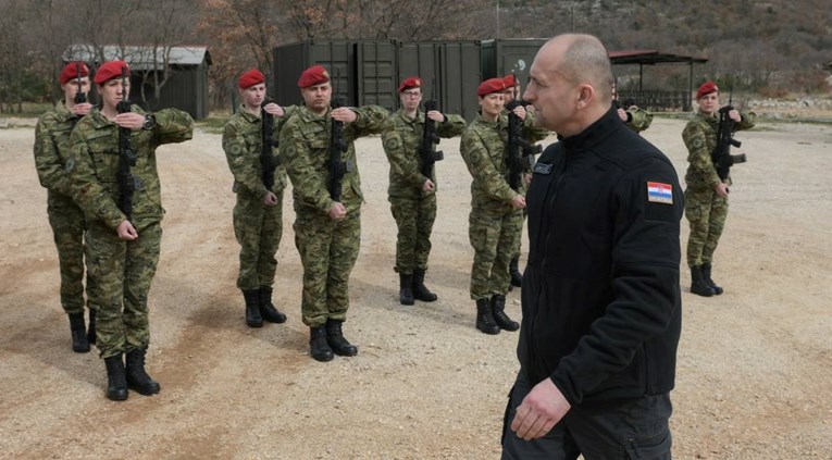 Anušić posjetio buduće komandose: "Vi ćete biti vrh koplja Hrvatske vojske"
