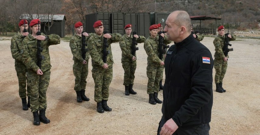 Anušić posjetio buduće komandose: "Vi ćete biti vrh koplja Hrvatske vojske"