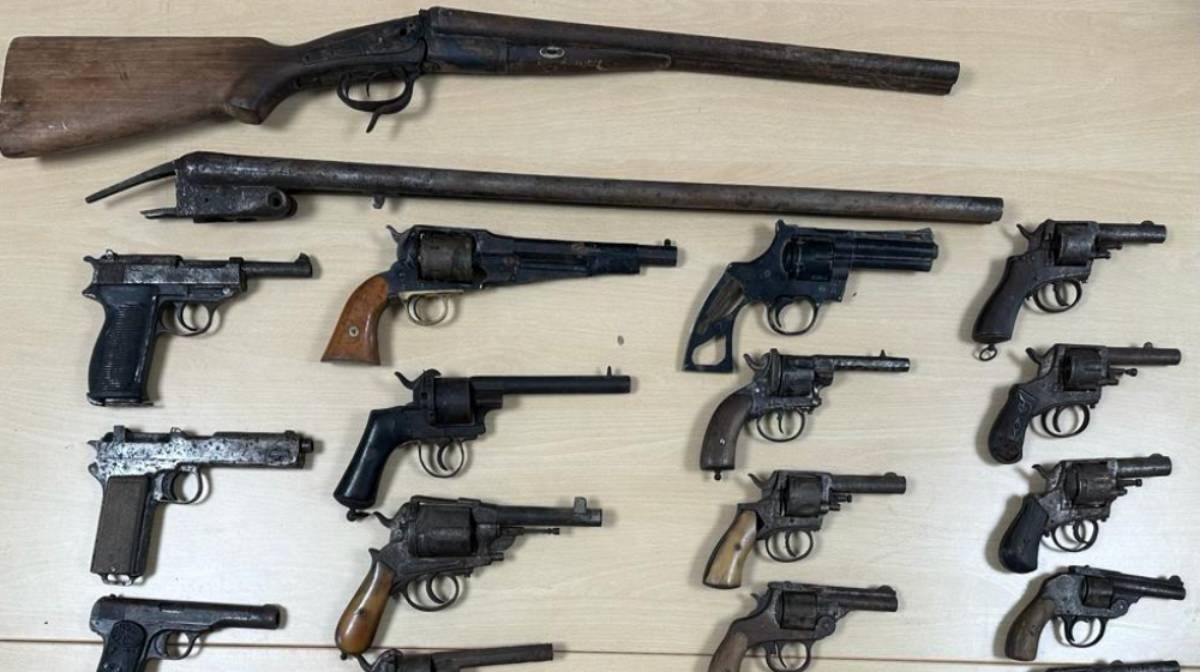 Policija objavila fotografiju oružja koje su pronašli kod čovjeka (69) u Sinju