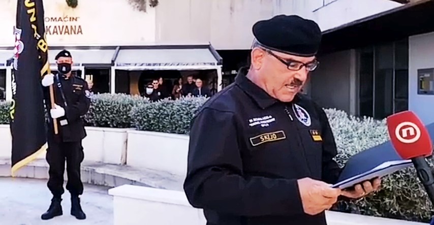 Novo priopćenje policije o ustaškom pozdravu HOS-ovaca u Splitu, javit će se DORH-u