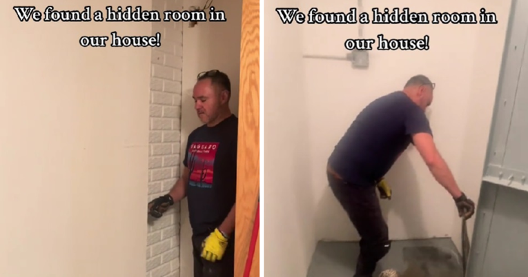 Par prije četiri godine kupio kuću, sad našli tajnu sobu. Ljudi pišu: Zovite policiju