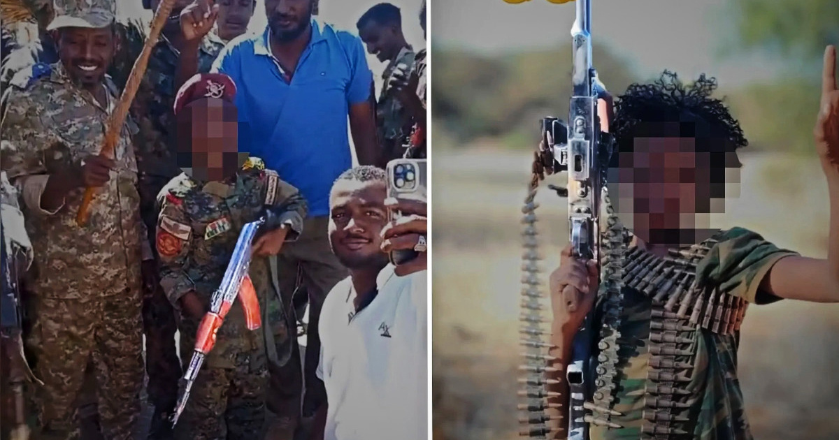 Djecu vojnike u Sudanu na TikToku prate milijuni ljudi