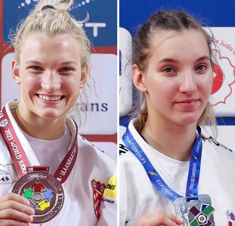 Sestre Cvjetko u 2 dana osvojile 2 srebrne medalje, jedna je s kadetskog EP-a u judu